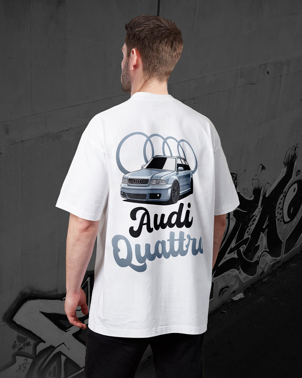 AUDI RS4 B5 QUATTRO - Oversized T-Shirt
