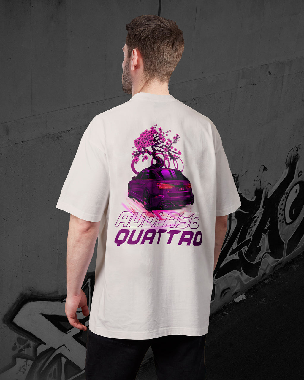 AUDI RS6 QUATTRO - Oversized T-Shirt