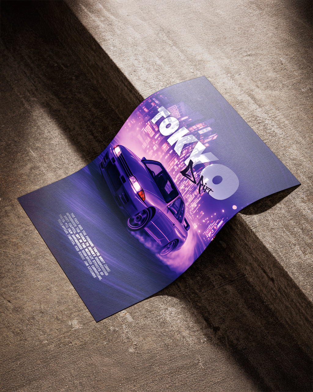 TOKYO DRIFT Poster 3:4 | The Fast and the Furious Poster